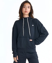 ROXY/RLY261027 UT 水陸両用 SOLSHADE HOODIE パーカー 長袖 ロキシー レディース ムラサキスポーツ