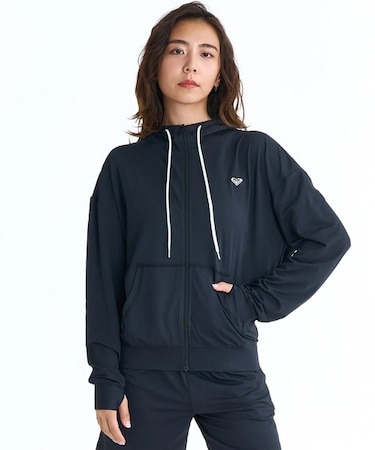 ROXY/RLY261027 UT 水陸両用 SOLSHADE HOODIE パーカー 長袖 ロキシー レディース ムラサキスポーツ