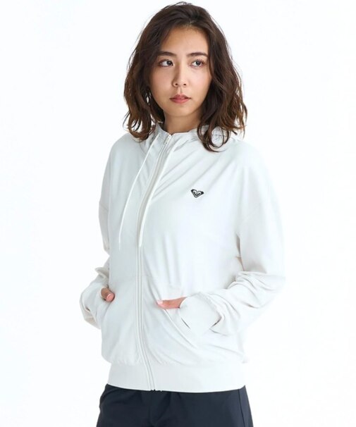 ROXY/RLY261027 UT 水陸両用 SOLSHADE HOODIE パーカー 長袖 ロキシー レディース ムラサキスポーツ