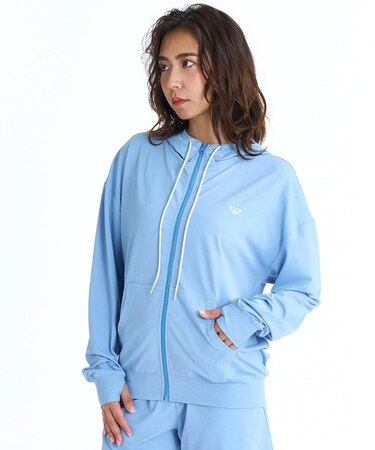 ROXY/RLY261027 UT 水陸両用 SOLSHADE HOODIE パーカー 長袖 ロキシー レディース ムラサキスポーツ