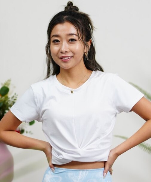 Hurley/WSB2421007 UT 水陸両用 ショート丈カップ付きTシャツ ブラトップ ハーレー レディース ムラサキスポーツ