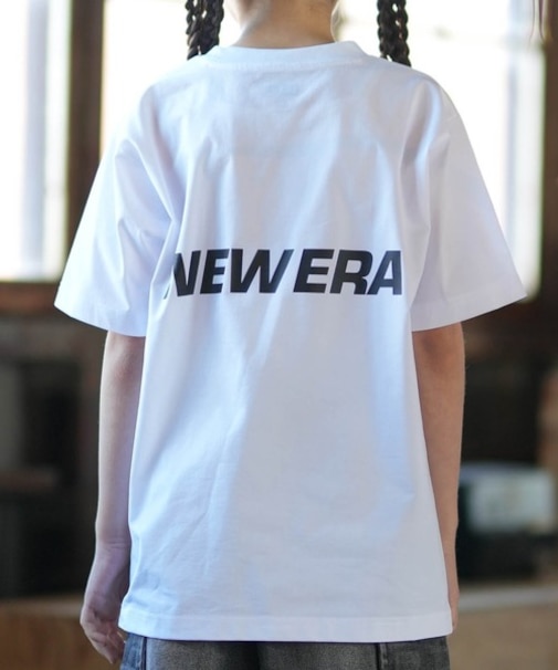 NEWERA/キッズ 14774220 半袖 Tシャツ 耐塩素 耐海水 ジュニア 子供 男の子 女の子 ニューエラ ムラサキスポーツ