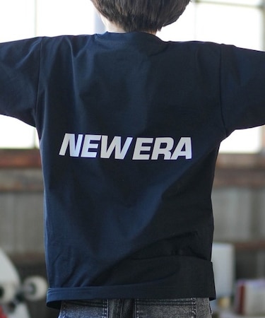 NEWERA/キッズ 14774221 半袖 Tシャツ 耐塩素 耐海水 ジュニア 子供 男の子 女の子 ニューエラ ムラサキスポーツ