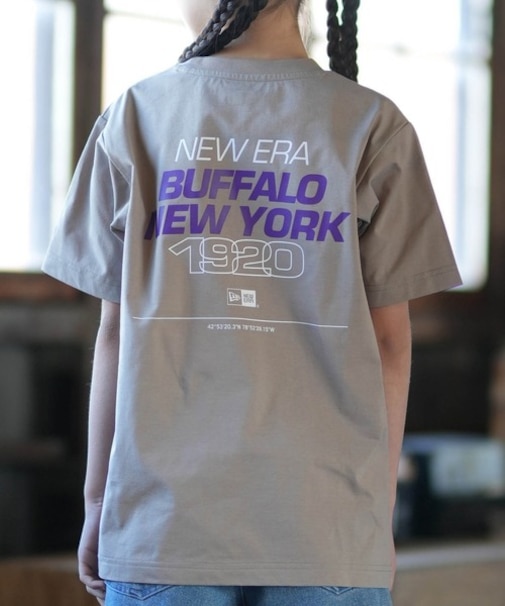 【ムラサキスポーツ別注】NEWERA/キッズ 15164733 半袖 Tシャツ 耐塩素 耐海水 ジュニア 子供 男の子 女の子 ニューエラ ムラサキスポーツ