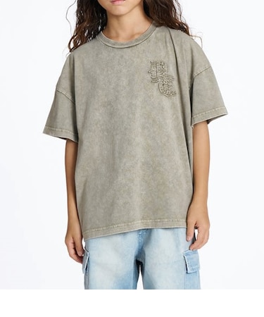 DC Shoes/キッズ YST262505 KD HIDDEN BANDANA SS Tシャツ 半袖  ディーシーシューズ 男の子 女の子 ムラサキスポーツ