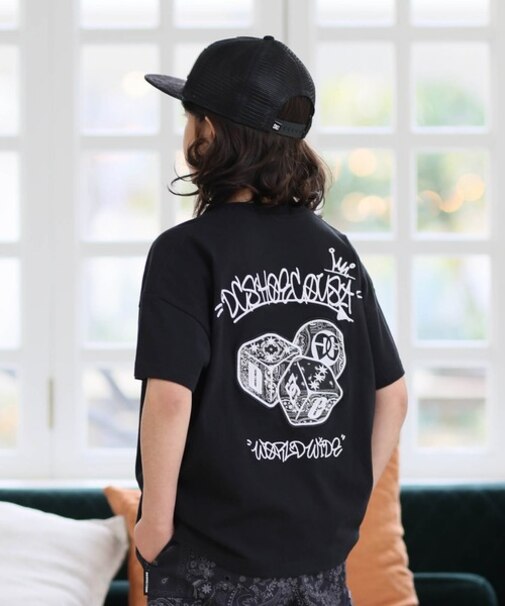 DC Shoes/キッズ YST262506 26 KD PLAY SS Tシャツ 半袖  ディーシーシューズ 男の子 女の子 ムラサキスポーツ