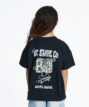 DC Shoes/キッズ YST262506 26 KD PLAY SS Tシャツ 半袖  ディーシーシューズ 男の子 女の子 ムラサキスポーツ