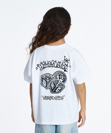 DC Shoes/キッズ YST262506 26 KD PLAY SS Tシャツ 半袖  ディーシーシューズ 男の子 女の子 ムラサキスポーツ