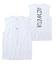 NEWERA/14744547 スリーブレス テック Tシャツ Vertical ロゴ ホワイト ニューエラ メンズ ムラサキスポーツ