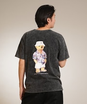 【ムラサキスポーツ別注】GRIZZLY/G26SS-2405 HOLIADAY BEAR SST 半袖 Tシャツ バックプリント グリズリー メンズ ムラサキスポーツ