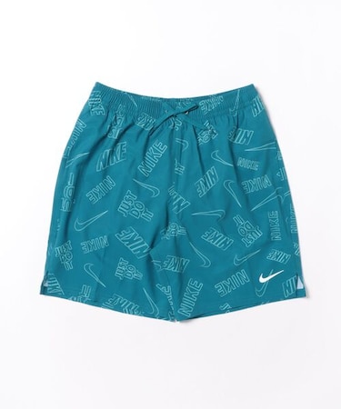 NIKE/NESSG550 水陸両用 水着 海パン トランクス サーフパンツ マルチプリント7ボレーショーツ ナイキ メンズ ムラサキスポーツ