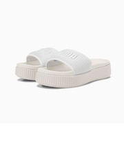 PUMA/407407 ウィメンズ プラットフォーム スライド UM サンダル 厚底 プーマ レディース ムラサキスポーツ