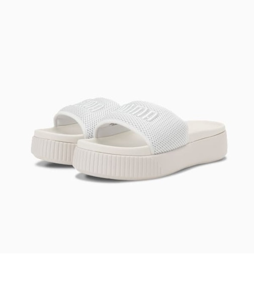 PUMA/407407 ウィメンズ プラットフォーム スライド UM サンダル 厚底 プーマ レディース ムラサキスポーツ