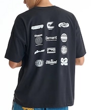 ELEMENT/BG021211 AUTHENTIC SS 半袖Tシャツ エレメント メンズ ムラサキスポーツ