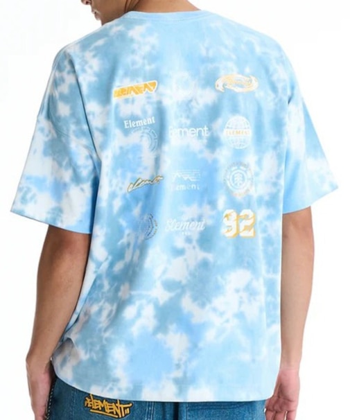 ELEMENT/BG021211 AUTHENTIC SS 半袖Tシャツ エレメント メンズ ムラサキスポーツ