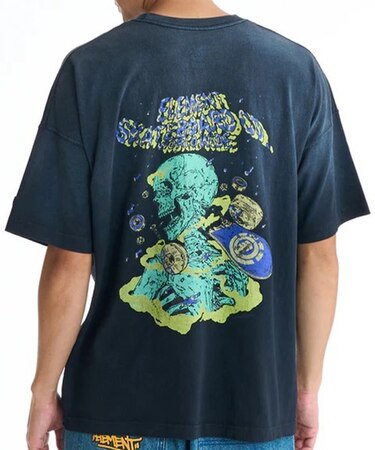 ELEMENT/BG021222 HIROTTON SS 半袖Tシャツ エレメント メンズ ムラサキスポーツ