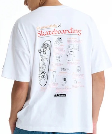 ELEMENT/BG021227 10 ESSENTIALS SS 半袖Tシャツ エレメント メンズ ムラサキスポーツ