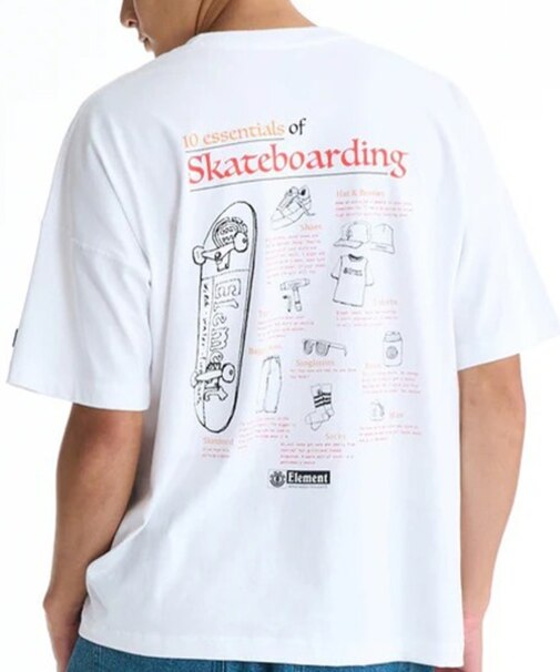 ELEMENT/BG021227 10 ESSENTIALS SS 半袖Tシャツ エレメント メンズ ムラサキスポーツ