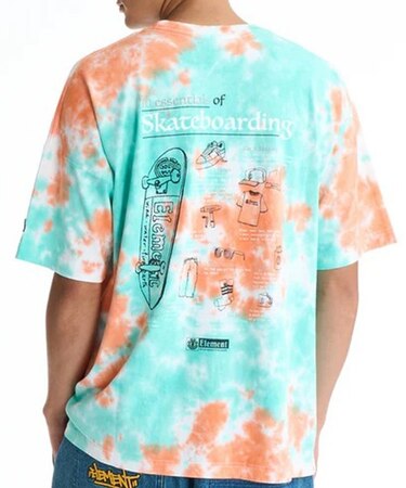 ELEMENT/BG021227 10 ESSENTIALS SS 半袖Tシャツ エレメント メンズ ムラサキスポーツ