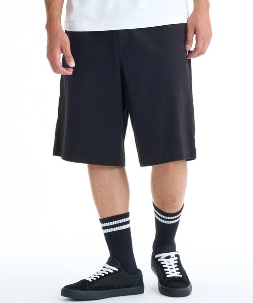 GLAMS ショートボード クリーム/ブラック ELEMENT/BG021601 SHOD SHORTS STD CHINO ショートパンツ チノパン