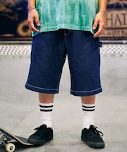 ELEMENT/BG021602 SHOD SHORTS PAINT ショートパンツ デニム エレメント メンズ ムラサキスポーツ