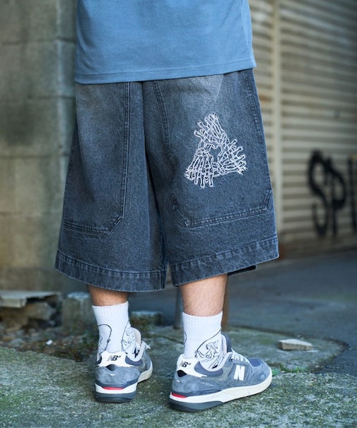 ELEMENT/BG021604 ELMC SHOD SHORTS HAMMER ショートパンツ デニム エレメント メンズ ムラサキスポーツ