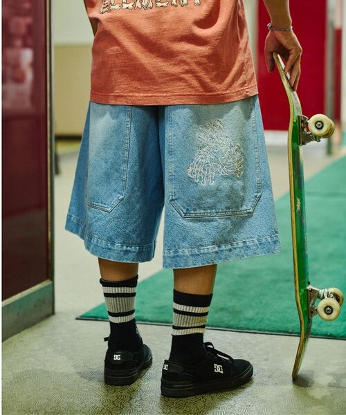 ELEMENT/BG021604 ELMC SHOD SHORTS HAMMER ショートパンツ デニム