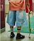 ELEMENT/BG021604 ELMC SHOD SHORTS HAMMER ショートパンツ デニム エレメント メンズ ムラサキスポーツ