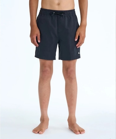 QUIKSILVER/キッズ 水着 EVERYDAY VOLLEY YTH 14 ジャムボードショーツ 14インチ インナーショーツ付き (ウエストゴムタイプ) ノンストレッチ・撥水加工 トランクス クイックシルバー 男の子 ムラサキスポーツ