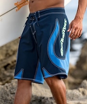 QUIKSILVER/EQYBS04924 水着 MERCURY TRIDENT 21 ボードショーツ フィットタイ 21インチ インナーショーツなしタイプ 4WAYストレッチ・撥水加工 トランクス クイックシルバー メンズ ムラサキスポーツ