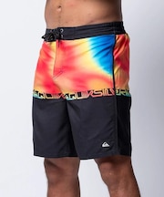 QUIKSILVER/EQYBS04929 水着 EVERYDAY HALF JAM 19 ボードショーツ フィットタイ 19インチ インナーショーツなしタイプ ノンストレッチ・撥水加工 トランクス クイックシルバー メンズ ムラサキスポーツ