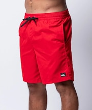 QUIKSILVER/EQYJV04137 水着 EVERYDAY SOLID VOLLEY 19 ジャムボードショーツ 19インチ インナーショーツ付き (ウエストゴムタイプ) ノンストレッチ・撥水加工 トランクス クイックシルバー メンズ ムラサキスポーツ