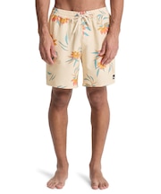 QUIKSILVER/EQYJV04227 水着 STRETCH PRINTED VOLLEY 17NB ジャムボードショーツ 17インチ インナーショーツなしタイプ 4WAYストレッチ・撥水加工 トランクス クイックシルバー メンズ ムラサキスポーツ