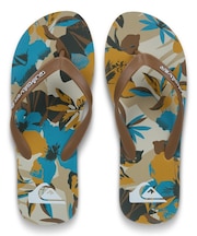 QUIKSILVER/EQYL100082 MOLOKAI ART 26 ビーチサンダル クイックシルバー メンズ ムラサキスポーツ