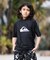 QUIKSILVER/キッズ 水着 ALL TIME SR YOUTH 半袖ラッシュガード 速乾 UPF50+ ストレッチ クイックシルバー 男の子 ムラサキスポーツ