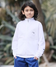 QUIKSILVER/キッズ 水着 CHECKER ZIP YOUTH ジップラッシュガード UPF50+ 接触冷感 速乾 クイックシルバー 男の子 ムラサキスポーツ