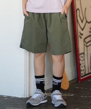 QUIKSILVER/キッズ KWS261011 TAXER YOUTH ショートパンツ ウォークショーツ クイックシルバー 男の子 ムラサキスポーツ