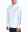 QUIKSILVER/QLY261009 水着 OMNI MW ZIP HOODIE 長袖ラッシュガード ハイネック UPF50+ 接触冷感 速乾 クイックシルバー メンズ ムラサキスポーツ