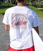QUIKSILVER/QLY261019 RETRO MOOD SS サーフTシャツ 速乾 半袖Tシャツ クイックシルバー メンズ ムラサキスポーツ