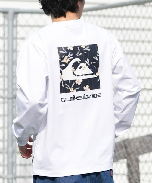 【ムラサキスポーツ別注】QUIKSILVER/QLY261621M 水着 ラッシュガード 長袖 Tシャツ ロンT メンズ UVカット 速乾 接触冷感 水陸両用 クイックシルバー メンズ ムラサキスポーツ限定