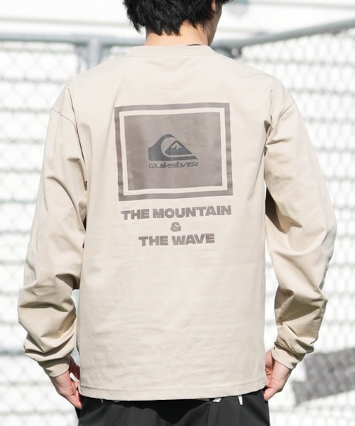 【ムラサキスポーツ別注】QUIKSILVER/QLY261622M 水着 ラッシュガード 長袖 Tシャツ ロンT メンズ UVカット 速乾 接触冷感 水陸両用 クイックシルバー メンズ ムラサキスポーツ限定