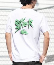 【ムラサキスポーツ別注】QUIKSILVER/QLY261626M 水着 ラッシュガード 半袖 Tシャツ メンズ UVカット 軽量 速乾 水陸両用 クイックシルバー メンズ ムラサキスポーツ限定