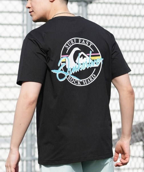 【ムラサキスポーツ別注】QUIKSILVER/QLY261627M 水着 ラッシュガード 半袖 Tシャツ メンズ UVカット 軽量 速乾 水陸両用 クイックシルバー メンズ ムラサキスポーツ限定