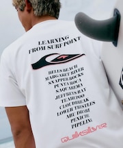 QUIKSILVER/水着 QLY262004 ICON OF SURF 26 SS 半袖Tシャツ 超速乾 UPF50+ 4WAYストレッチ クイックシルバー メンズ ムラサキスポーツ