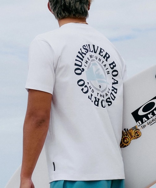 QUIKSILVER/QLY262015 TOO FINE FB SS 半袖Tシャツ 速乾 UPF50+ ストレッチ クイックシルバー メンズ ムラサキスポーツ
