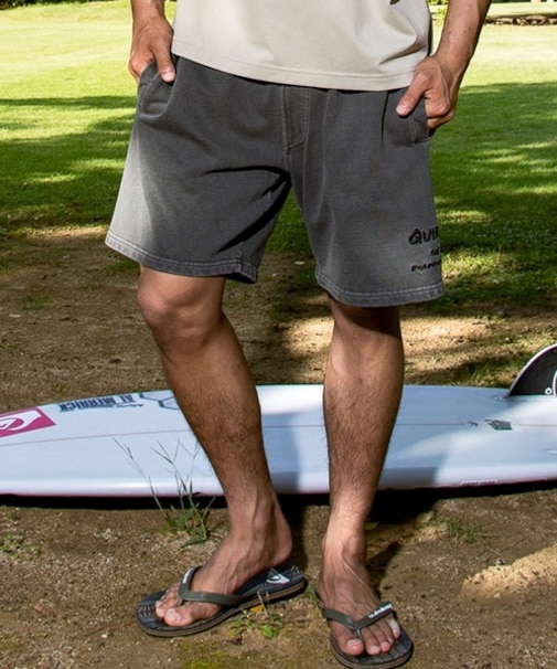 QUIKSILVER/QWS261001 PG HAND DRAWN SWEAT SHORTS ショートパンツ スウェット クイックシルバー メンズ ムラサキスポーツ