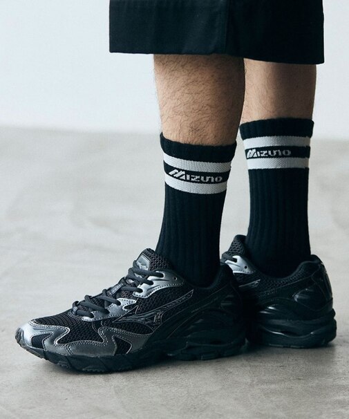 MIZUNO/D1GA261601 WAVE RIDER 10 ウェーブ ライダー 韓国 レトロ ミズノ スニーカー サンダル レディース ムラサキスポーツ
