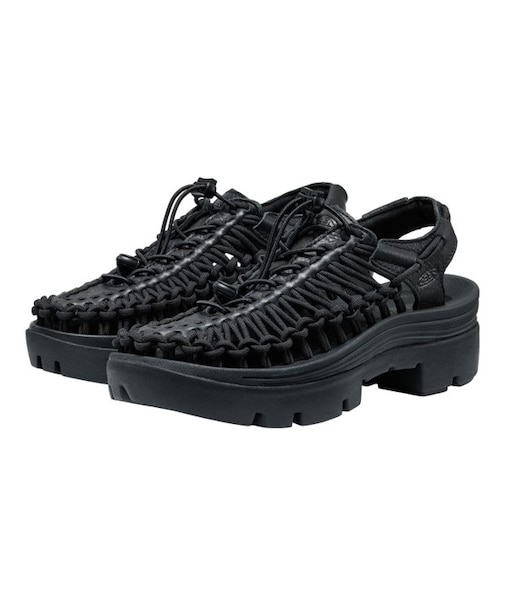 KEEN/レディース 小さめ 1032211 UNEEK PLT ユニーク ピーエルティー 厚底 抗菌防臭 キーン シューズ サンダル ムラサキスポーツ