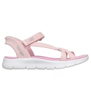 SKECHERS/キッズ 17.0~23.0cm GO WALK FLEX SANDAL-LOTS 303028L-LTPK「スリップイン」仕様 サンダル スケッチャーズ ムラサキスポーツ