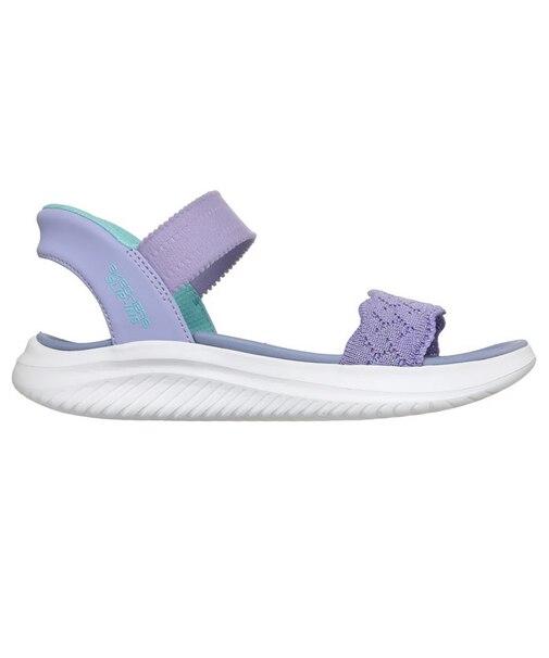 SKECHERS/キッズ 17.0~23.0cm ULTRA FLEX 3.0 SANDAL-HMS 303029L-LAV「スリップイン」仕様 サンダル スケッチャーズ ムラサキスポーツ
